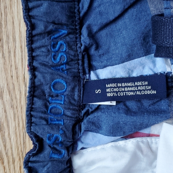 U.S. POLO SHORTS JOGGER SHORT PLAID SMALL S - Picture 4 of 7